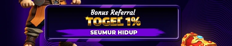 BONUS REFERRAL AJAK TEMAN 1%
