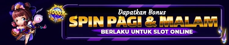 BONUS SPIN PAGI &amp; MALAM !!!!