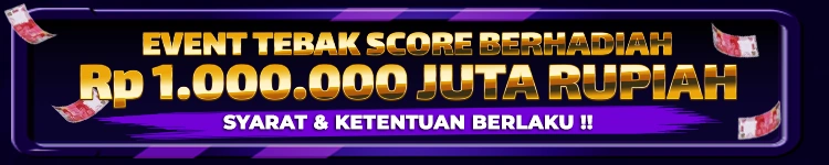 EVENT TEBAK SKOR BERHADIAH 1 JUTA RUPIAH